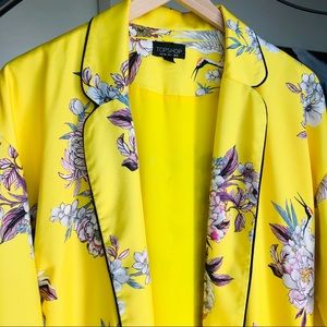 Topshop Heron Print Kimono